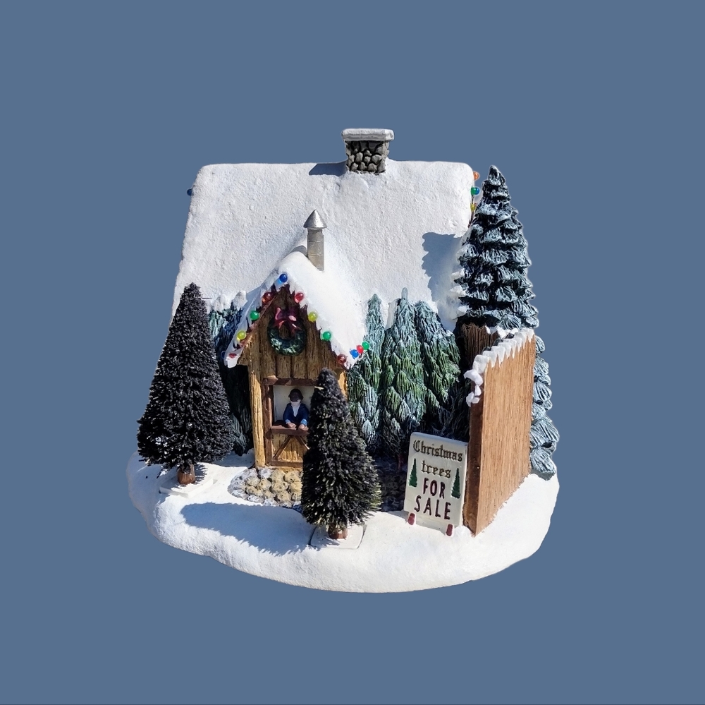 Thomas Kincade Hawthorne Village Christmas Collection Christmas trees for sale